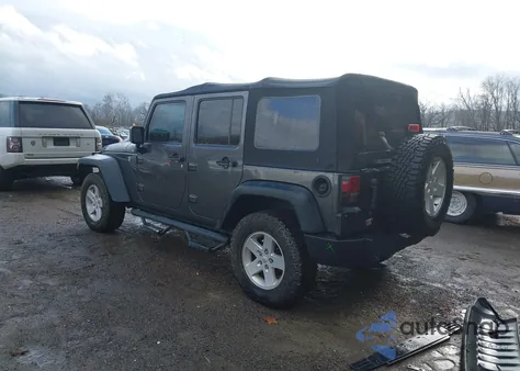 2017 Jeep Wrangler Unlimited Sport 4X4 from USA, damaged, VIN 1C4BJWDG9HL530686